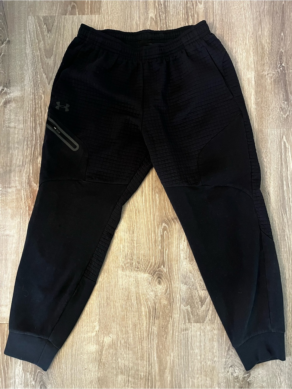 Under Armour Black Men's Performance Joggers with Zipper Pocket